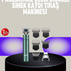 Mey İthalat® 4 Limit Taraklı IPX5 Su Geçirmez Saç Kesme Makinesi