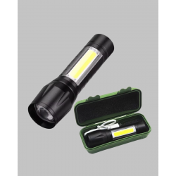 Mey İthalat® 4 Mod Şarjlı Işıldak | Ultra Güçlü Cree LED | Su Geçirmez Alüminyum Gövde