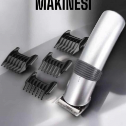 Mey İthalat® 4 Taraklı Taşınabilir Profesyonel Saç ve Sakal Kesme Tıraş Makinesi