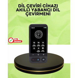 Mey İthalat® 4.0 İnç Dokunmatik Ekranlı Akıllı Çeviri Cihazı