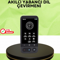 Mey İthalat® 4.0 İnç Dokunmatik Ekranlı Akıllı Çeviri Cihazı