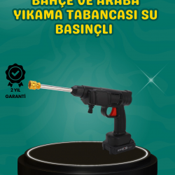 Mey İthalat® 48V Şarjlı Basınçlı Yıkama Cihazı Köpük Hazneli 2025 Orijinal Model