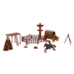 Mey İthalat® 4961  KOVBOY OYUN SET POŞETLİ KRTL 3A