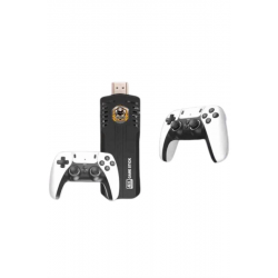 Mey İthalat® 4k Kablosuz Çift Kol Retro Oyunlar 20000 Oyunlu Atari