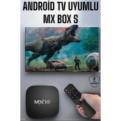 Mey İthalat® 4K TV Uyumlu HD Çözünürlüklü Mx Box S 8 GB