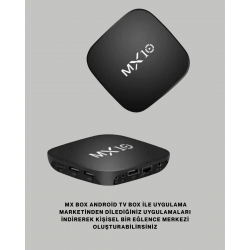 Mey İthalat® 4K UHD Android Medya Oynatıcı 8 GB Hafıza 2 GB RAM Wi-Fi Destekli