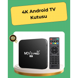 Mey İthalat® 4K Ultra HD TV Box – 2GB RAM, 16GB Hafıza, Android Akıllı Medya Oynatıcı