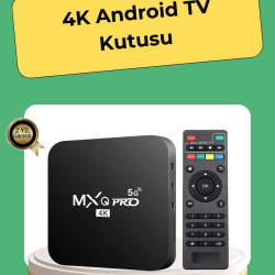 Mey İthalat® 4K Ultra HD TV Box – 2GB RAM, 16GB Hafıza, Android Akıllı Medya Oynatıcı