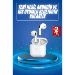 Mey İthalat® 4.Nesil Bluetooth Kulaklık Yüksek Ses Kaliteli Dokunmatik Kontrol Özellikli