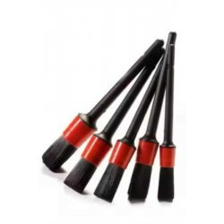 Mey İthalat® 5 Adet Oto Detaylı Temizleyici Araç İçi Temizlik Fırça Seti Koltuk Döşeme Kapı Toz Alma Fırçası