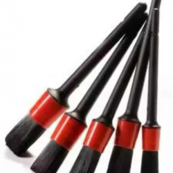 Mey İthalat® 5 Adet Oto Detaylı Temizleyici Araç İçi Temizlik Fırça Seti Koltuk Döşeme Kapı Toz Alma Fırçası