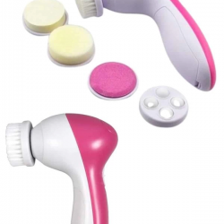 Mey İthalat® 5 Başlıklı Cilt Temizleme Cihazı Ultra Kaliteli Yumuşak Kırşıklık Karşıtı