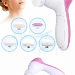 Mey İthalat® 5 Başlıklı Cilt Temizleme Cihazı Ultra Kaliteli Yumuşak Kırşıklık Karşıtı
