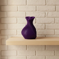 Mey İthalat® 5 cm Mor Kalp Formlu Mini Vazo Modern Mini Dekor Ürünü