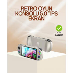 Mey İthalat® 5" IPS Ekranlı Taşınabilir Oyun Konsolu
