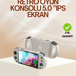 Mey İthalat® 5" IPS Ekranlı Taşınabilir Oyun Konsolu