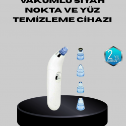 Mey İthalat® 5 Kademeli Vakumlu Gözenek Temizleyici – Su Geçirmez ve Taşınabilir Siyah Nokta Cihazı