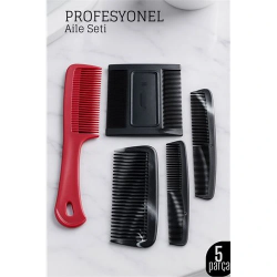 Mey İthalat® 5'li Tarak Seti – Aile Tipi, Her Saç İçin Uygun