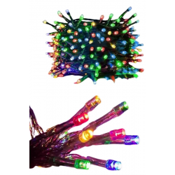 Mey İthalat® 5 Metre Ampul LED Işık Renkli RGB Çok Renkli Led Aydınlatma