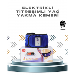 Mey İthalat® 5 Motorlu Manyetik Masaj Kemeri – Bel, Kalça ve Bacak İçin Zayıflama