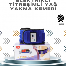 Mey İthalat® 5 Motorlu Manyetik Masaj Kemeri – Bel, Kalça ve Bacak İçin Zayıflama