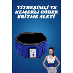 Mey İthalat® 5 Motorlu Titreşimli Masaj Aleti Göbek Kemeri Selülit Cihazı Eritme Zayıflama