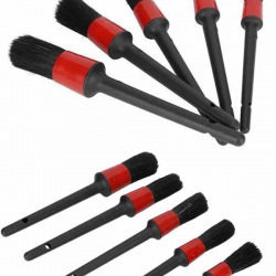 Mey İthalat® 5 Parça Araç İçi Temizlik Fırçası Araç İçi-Dışı Temizleme Fırça Seti