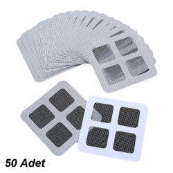 Mey İthalat® 50 Adet Banyo Gider Süzgeci, Sineklik Tamir Kiti