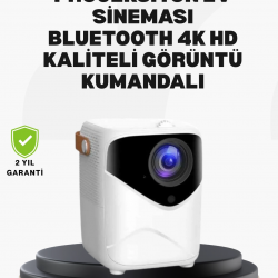 Mey İthalat® 50 inç TV Deneyimli Projektör – Yakın Mesafede Geniş Görüntü
