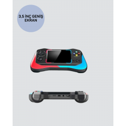 Mey İthalat® 500 Oyunlu El Tipi Taşınabilir Oyun Konsolu – Şarjlı ve TV Bağlantılı Model