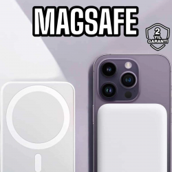 Mey İthalat® 5000 Mah İOS Uyumlu Magsafe Kablosuz Şarj Hızlı Şarj Desteği