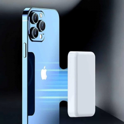 Mey İthalat® 5000 Mah İOS Uyumlu Magsafe Kablosuz Şarj Hızlı Şarj Desteği