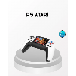 Mey İthalat® 520 Klasik Oyunlu P5™ ControllerView Retro Konsol – Şarjlı, AV Giriş Destekli, Ergonomik Tasarım