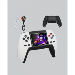 Mey İthalat® 520 Klasik Oyunlu P5™ ControllerView Retro Konsol – Şarjlı, AV Giriş Destekli, Ergonomik Tasarım