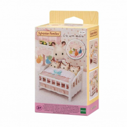 Mey İthalat® 5534 Sylvanian Families Dönenceli Beşik - figürler ayrı satılır +3 yaş