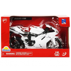 Mey İthalat® 57143 NessiWorld-  Ducatı 1198 Kırmızı  1 :12