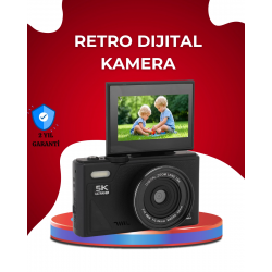 Mey İthalat® 5K Ultra HD Kamera Gülümseme Algılama Otofokus 18x Optik Zoom