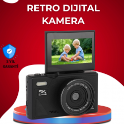 Mey İthalat® 5K Ultra HD Kamera Gülümseme Algılama Otofokus 18x Optik Zoom