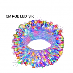 Mey İthalat® 5M LED IŞIK RENKLİ