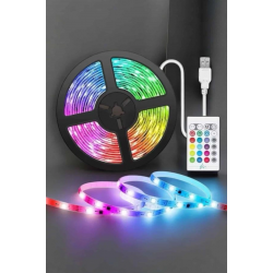 Mey İthalat® 5M RGB Işıklı Her Ortama Uygun Led Işık