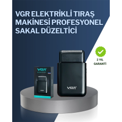 Mey İthalat® 5 W Güçlü USB Şarjlı Sakal Şekillendirici – İki Başlıklı, Su Geçirmez Tasarım