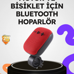 Mey İthalat® 5W Kablosuz Bluetooth Hoparlör Güçlü Bas ve FM Radyo