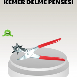 Mey İthalat® 6 Başlıklı Kemer Delme Pense Paslanmaz Çelik Çok Amaçlı