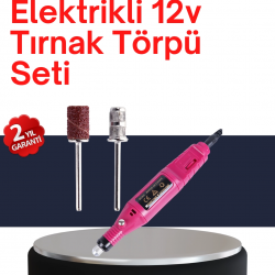 Mey İthalat® 6 Uçlu Elektrikli Manikür Pedikür Seti