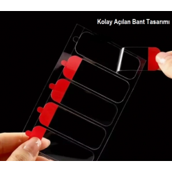 Mey İthalat® 60 Parça Kolay Açılır Güçlü Çift Taraflı Bant 18mm*50mm