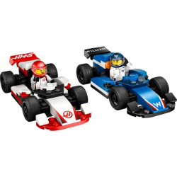 Mey İthalat® 60464   City F1 Williams Racing ve Haas F1 Yarış Arabaları 92 parça +4 yaş