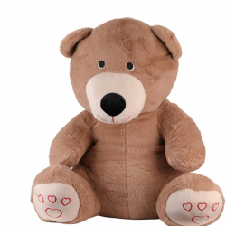 Mey İthalat® 6244 70 CM OTURAN AYI CAMEL