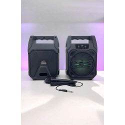 Mey İthalat® 6.5 İnç Kablosuz Hoparlör Bluetooth Bağlantılı Yüksek Ses Kaliteli