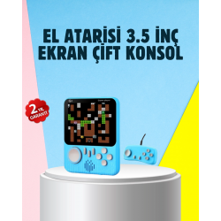 Mey İthalat® 666 Klasik Oyunlu Mini Retro Konsol – Büyük Ekran Desteği