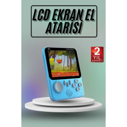 Mey İthalat® 666 Oyunlu Retro El Konsolu Atari 3.5 İnç Taşınabilir Oyun Konsolu